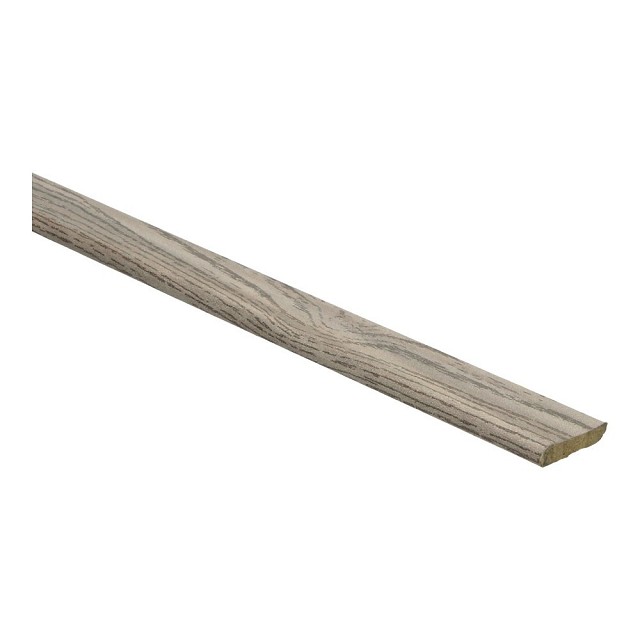 Afwerklijst met plakstrip grenen wit