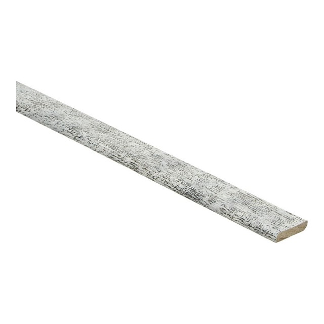 Afwerklijst met plakstrip eik whitewash