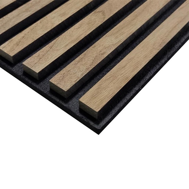 SilenceWall Lattenwand Walnoot 2600x526x22mm