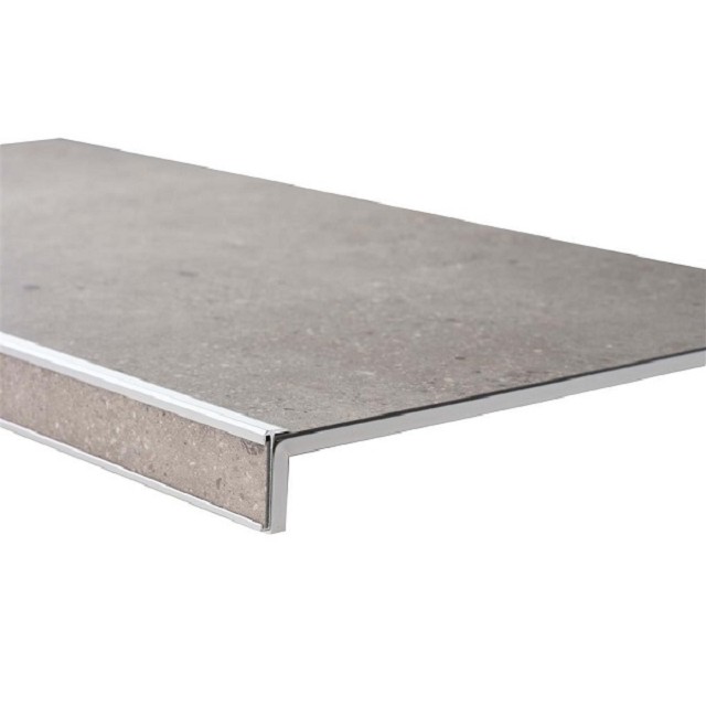 StairTech PVC Steendecor traptredeset 4-trede 130cm beton warm grijs