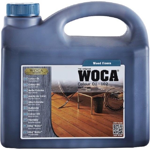 WOCA 102 Brazil Brown 2,5 l